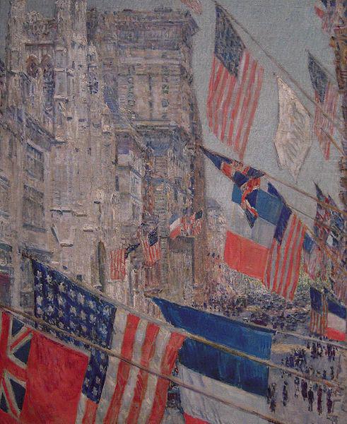 Allies Day, May 1917, Childe Hassam